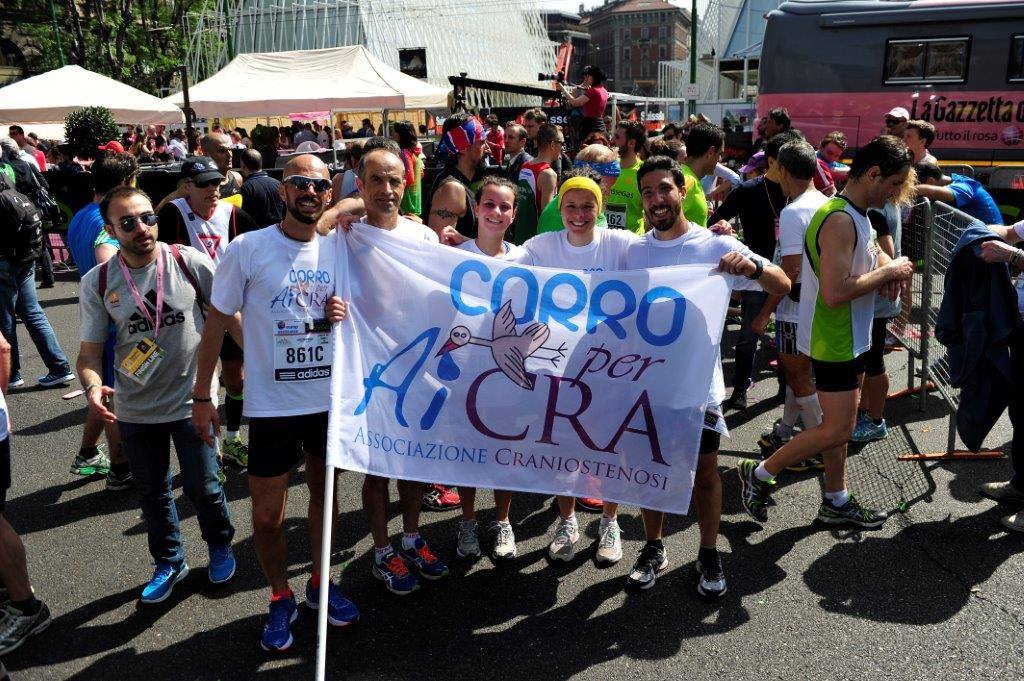 #corroperaicra alla Milano Marathon 2018-Aicra Onlus