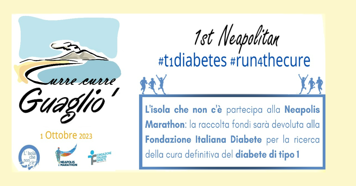 L'Isola che non c'è corre per FID!-Fondazione Italiana Diabete ETS