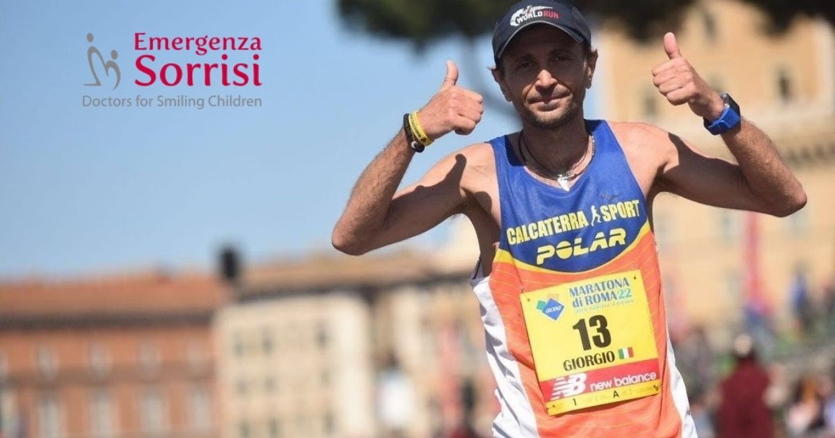Giorgio Calcaterra corre per Aya-Emergenza Sorrisi