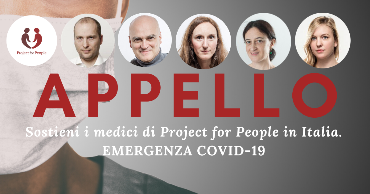 COVID19 – SOSTIENI I NOSTRI MEDICI-Project for People Onlus