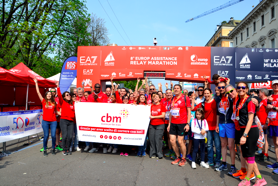 #iocorroconCBM - Milano Marathon 2020-CBM Italia Onlus