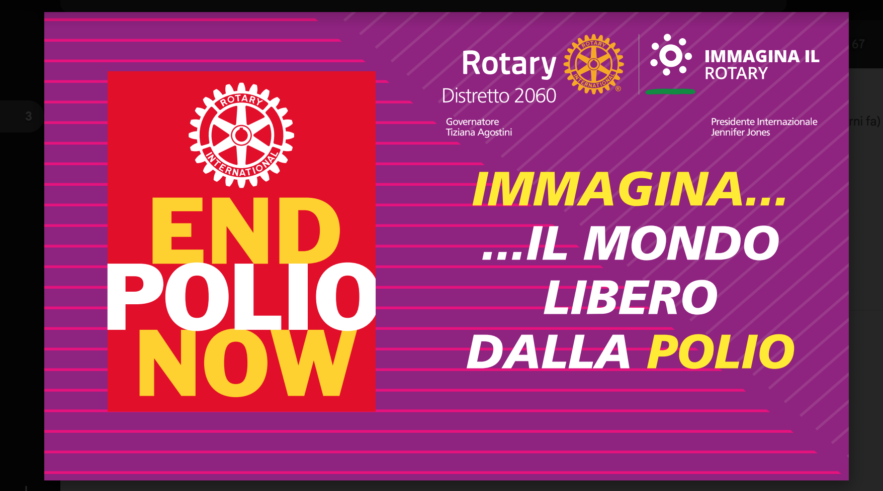 Run to End Polio #VM2022-Progetto Rotary Distretto 2060 Onlus