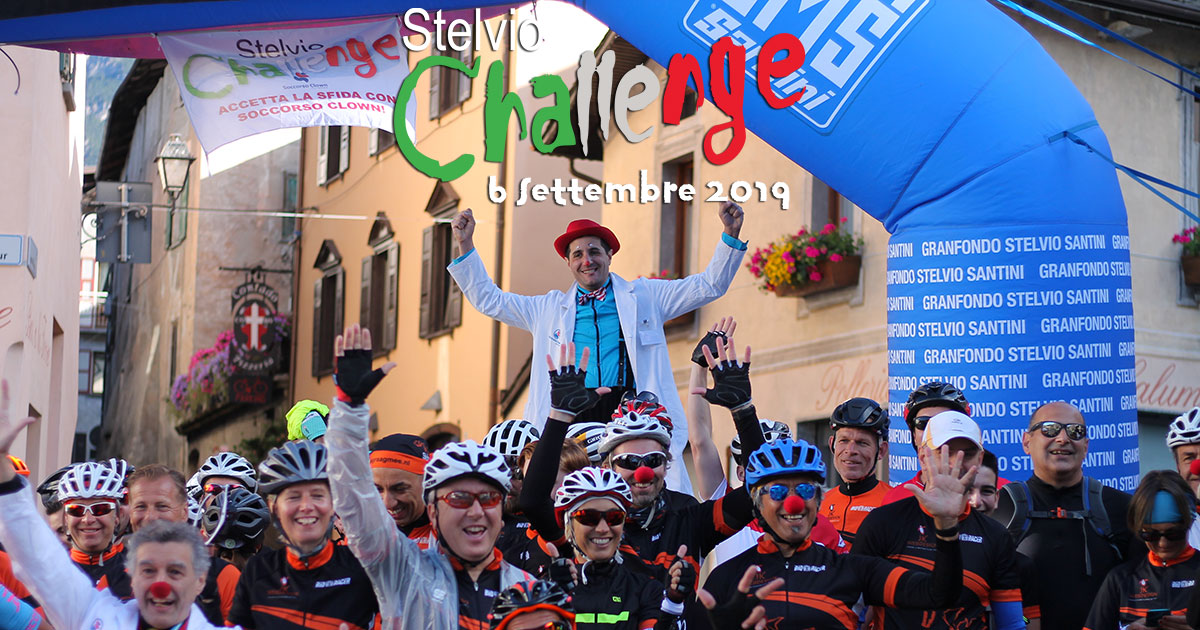 Stelvio Challenge 2019-Soccorso Clown Onlus