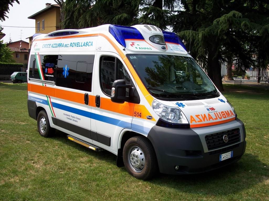 Ambulanza in memoria di Armando-CROCE AZZURRA ODV