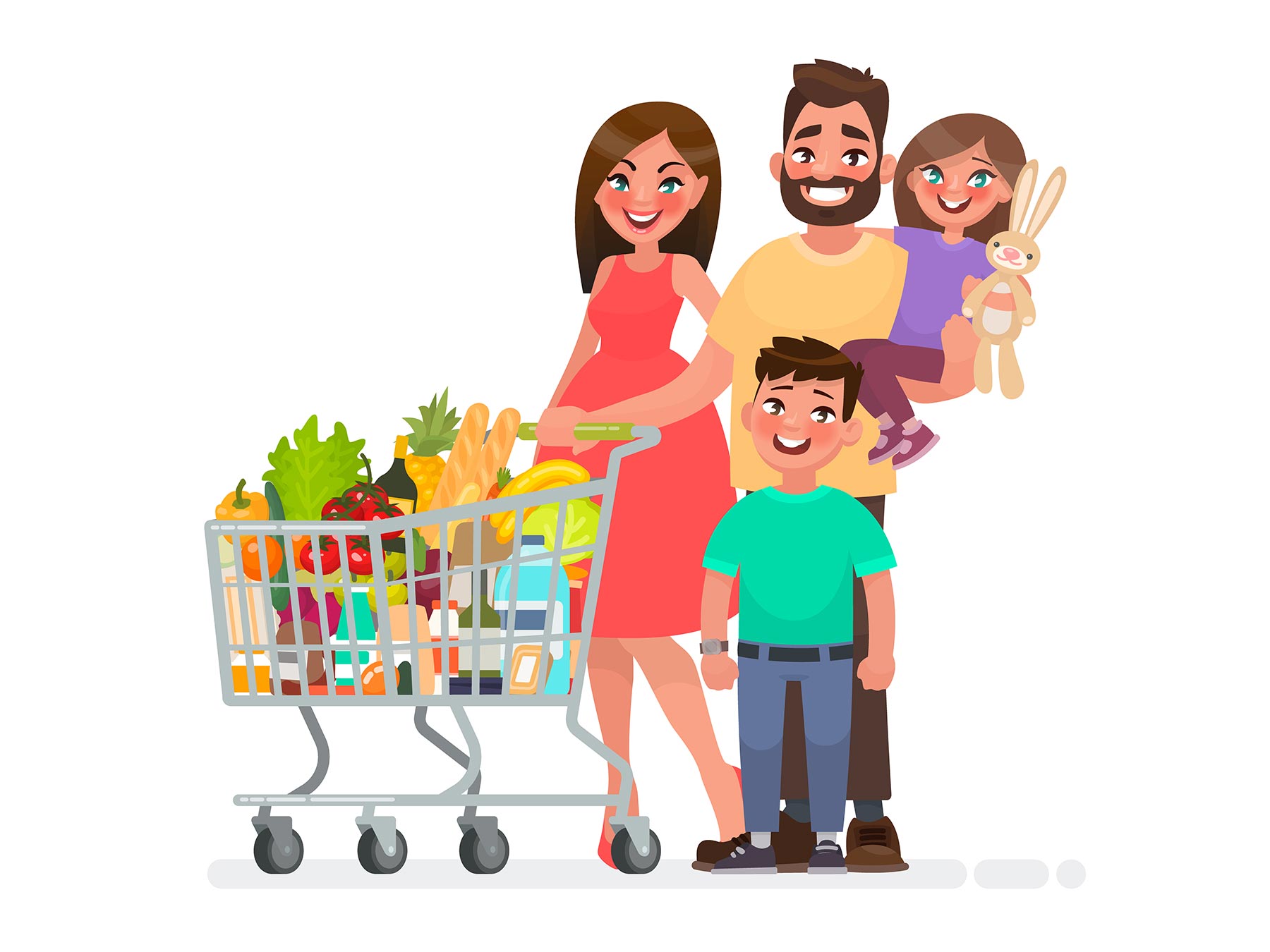 La spesa per i bimbi-Restituiamogli i Sogni
