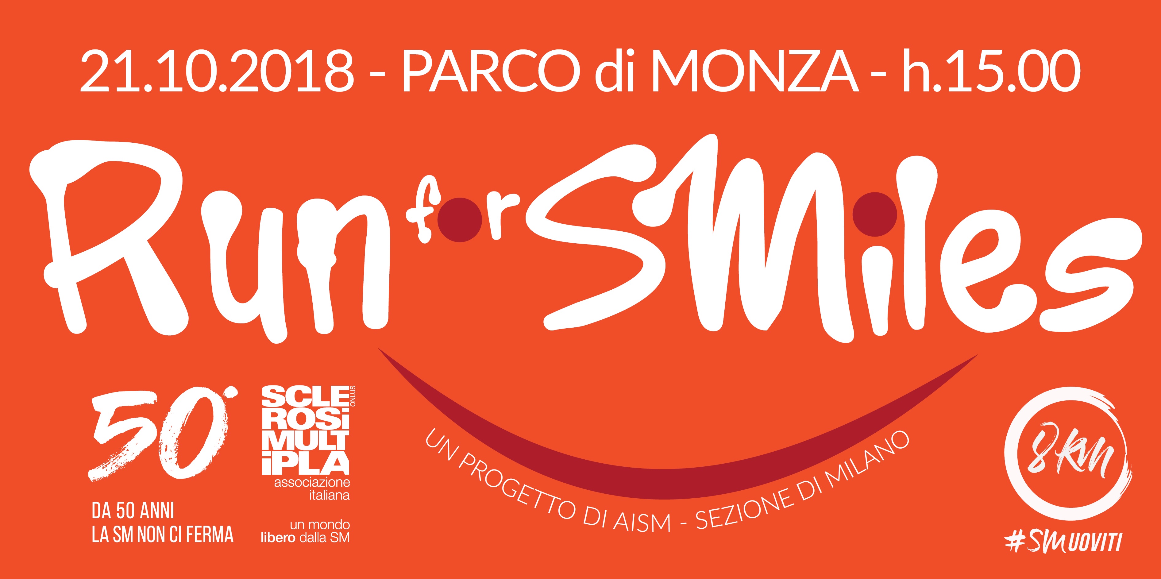 Run for SMiles - Corsa non competitiva-AISM - Sezione di Milano