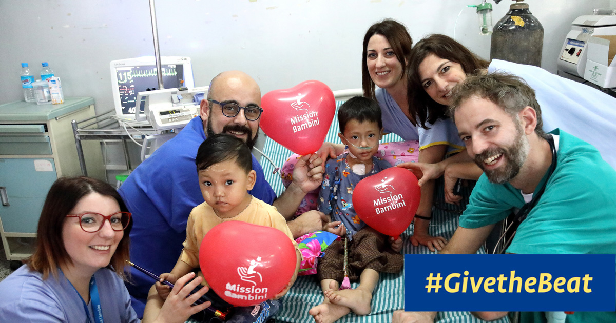 #GivetheBeat 2018: 53 bambini da salvare-Mission Bambini