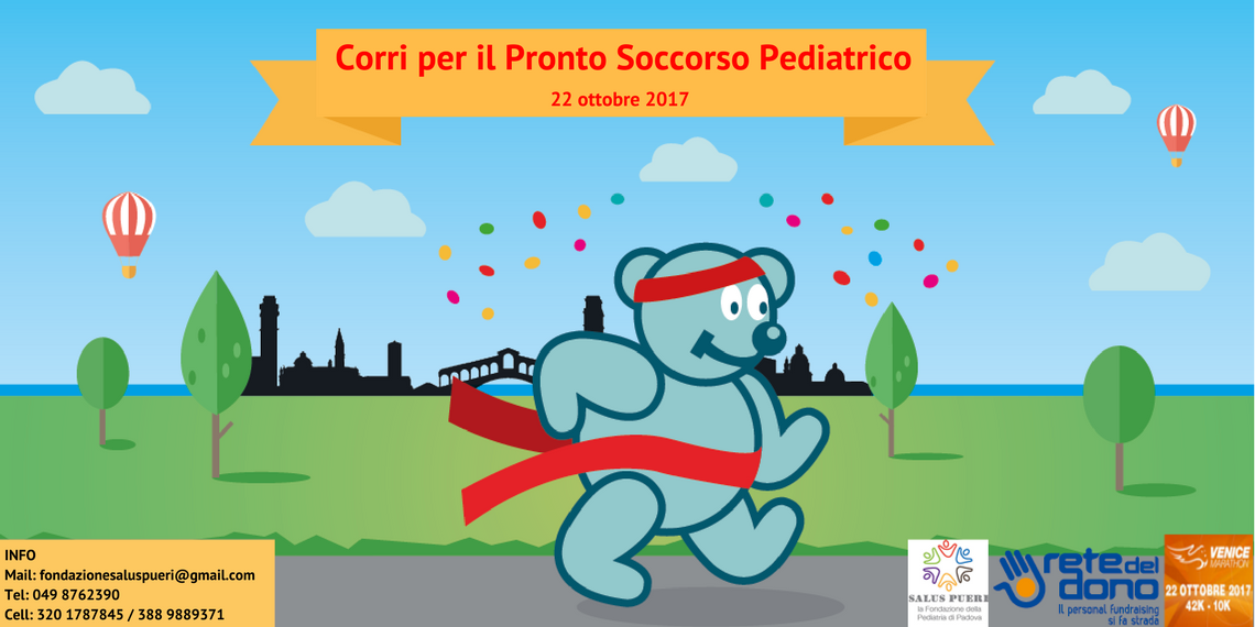 Corri per il Pronto Soccorso Pediatrico!-Fondazione Salus Pueri