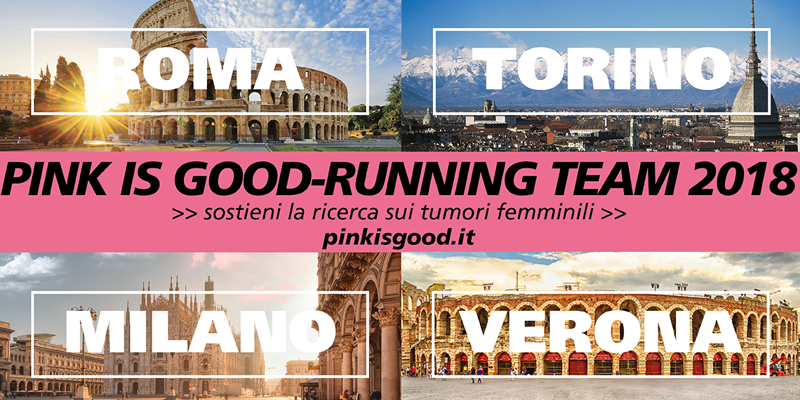 Pink is Good - Running Team -Fondazione Umberto Veronesi