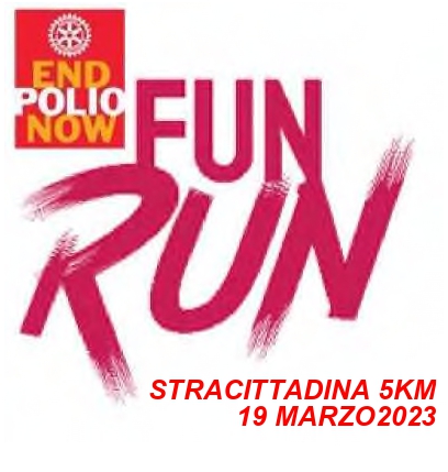 Run for End Polio Now 2023-Rotary International Distretto 2080