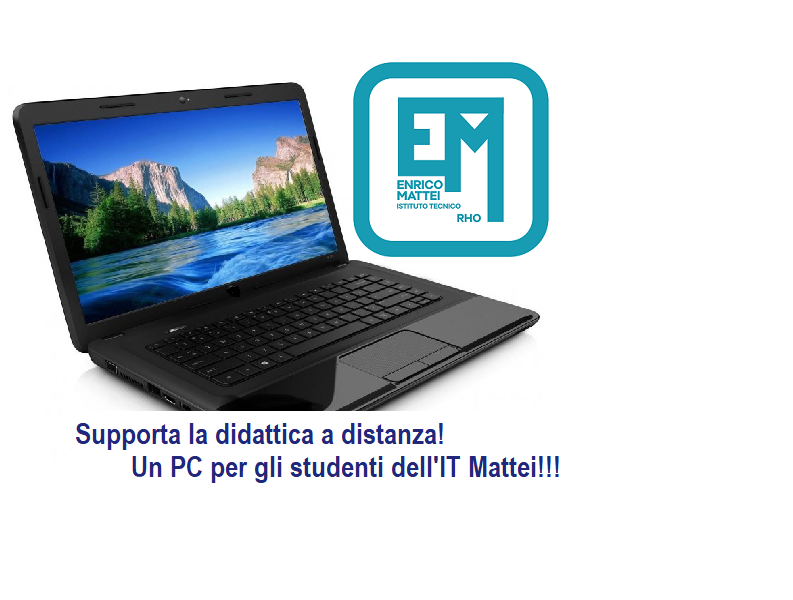 Un pc  per gli studenti dell'IT Mattei- Mattei - Rho 