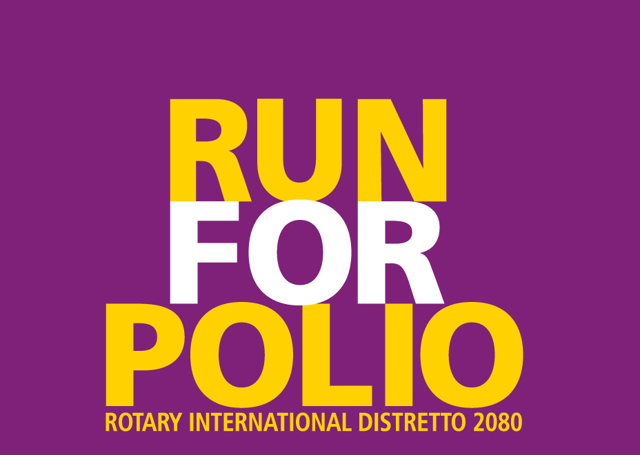 RUN FOR POLIO 2018-ROTARY DISTRETTO 2080-Rotary International Distretto 2080