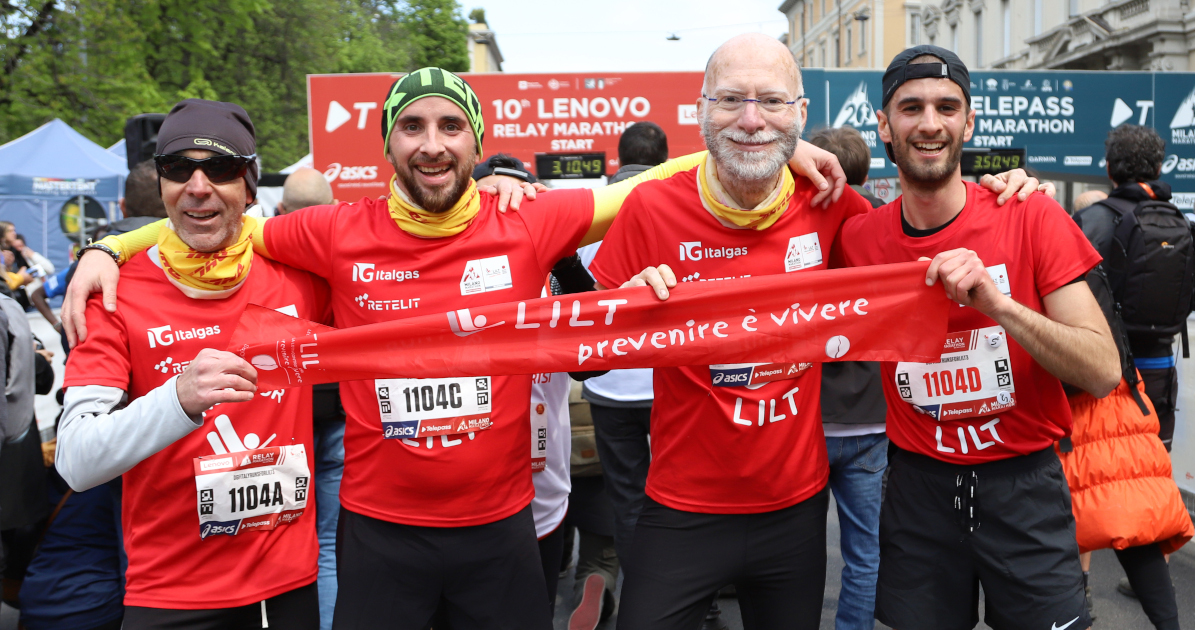#runforLILT Milano Marathon 2023-LILT Milano Monza Brianza