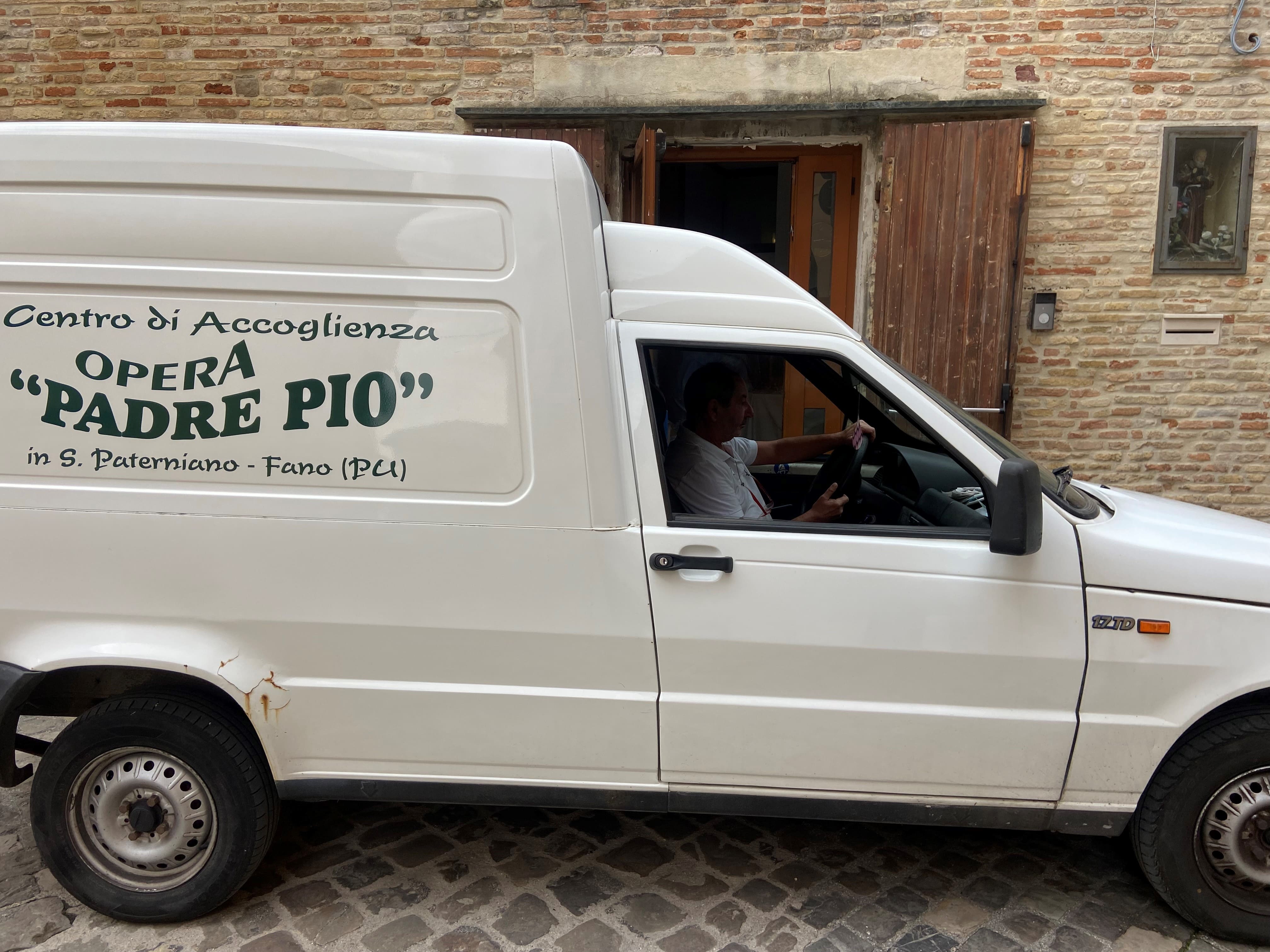  "IL FURGONCINO DI MAURO"-Opera Padre Pio