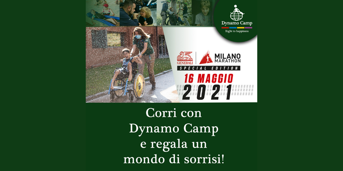 RUN TO HAPPINESS MILANO MARATHON 2021-Dynamo Camp