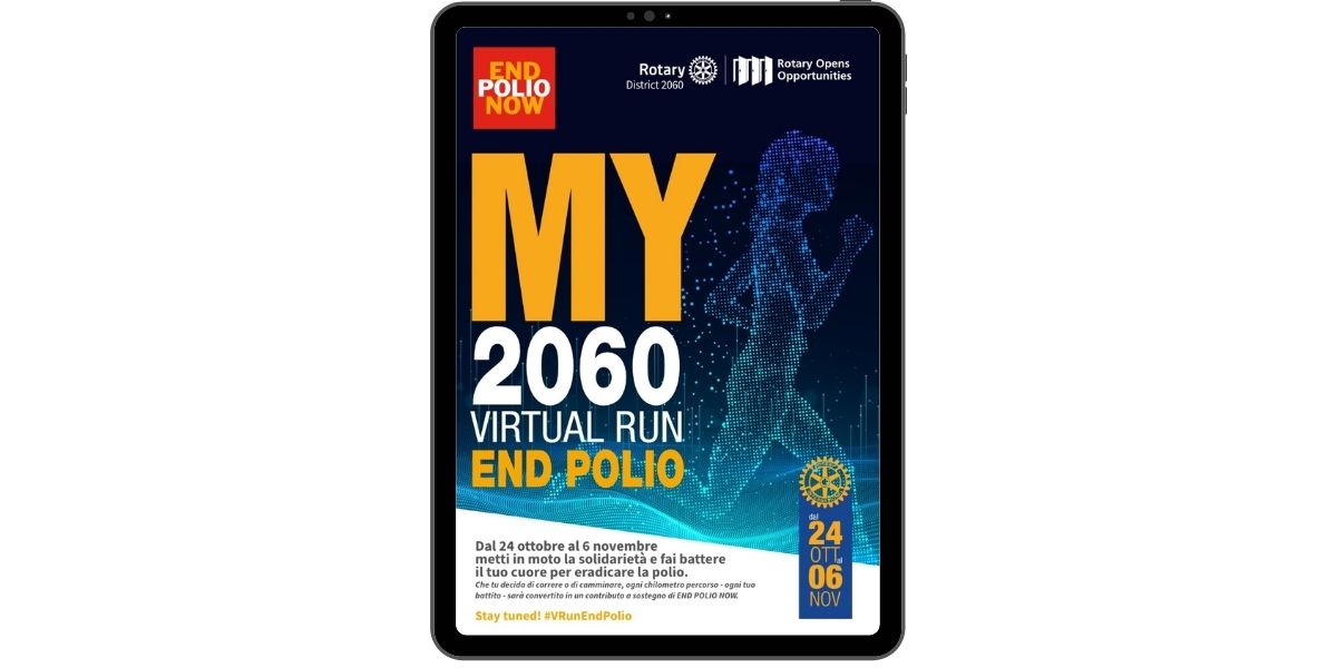 MY 2060 VIRTUAL RUN -Progetto Rotary – Distretto 2060 – ONLUS