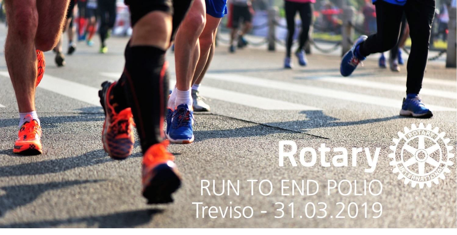Run to End Polio - TVMarathon2019-Rotary Club Treviso