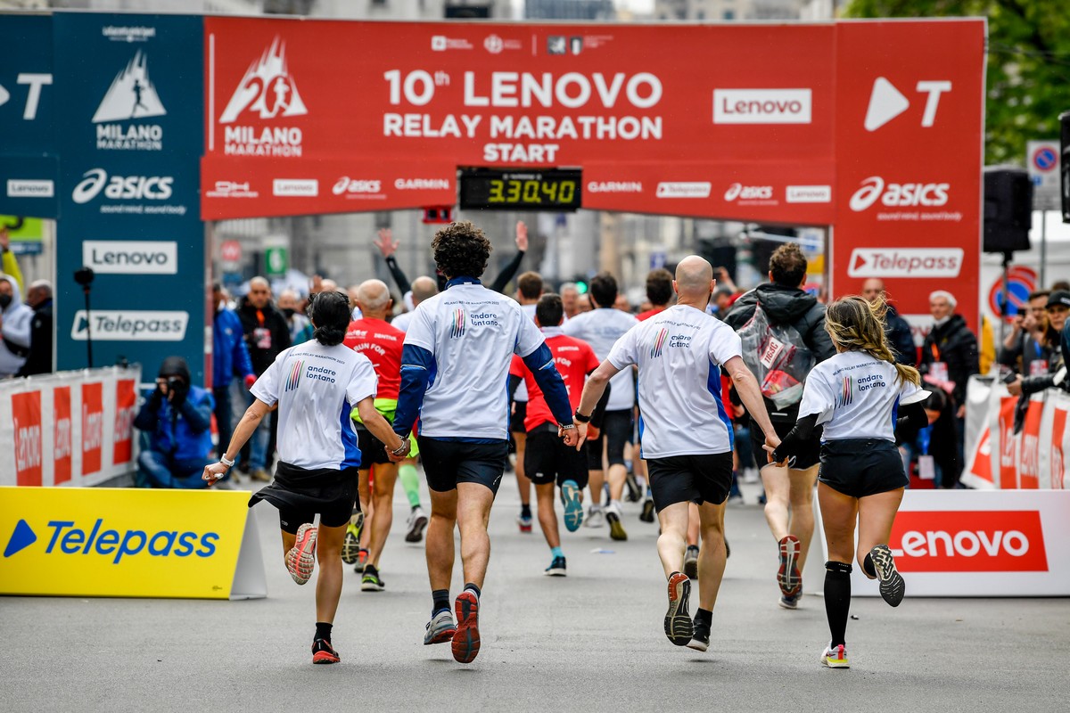 #andarelontano - Milano Marathon 2023-FONDAZIONE TELETHON ETS