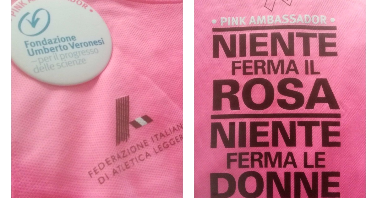 Fabiola is pink per la ricerca-Fabiola Vitale