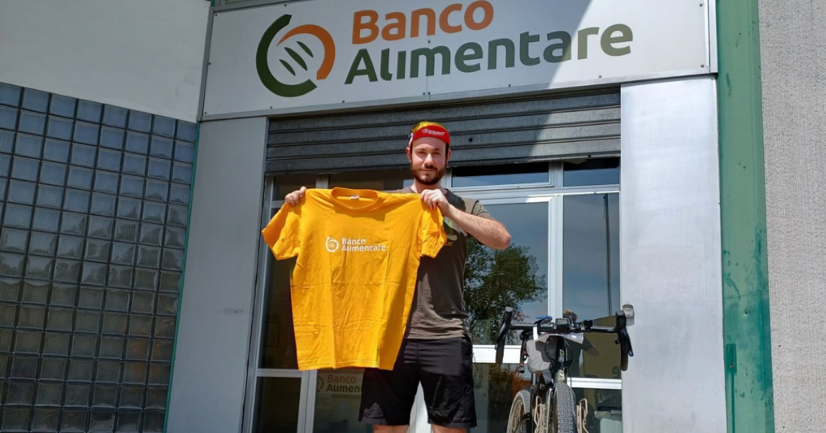 In bici a CapoNord x il Banco Alimentare-Pietro Franzese